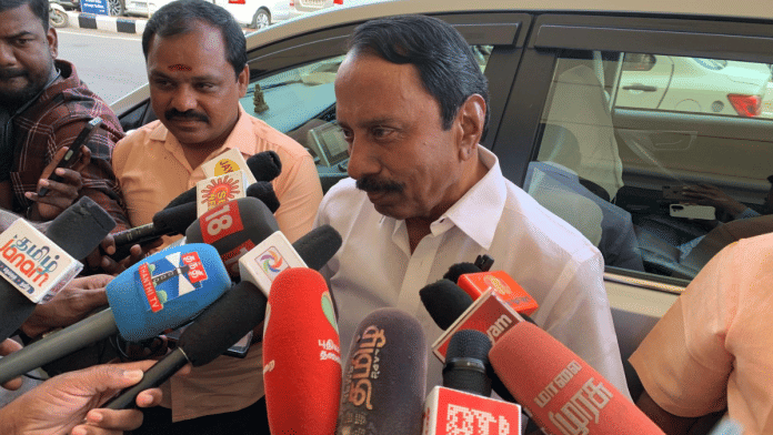 File photo of former Tamil Nadu minister K.A. Sengottaiyan. | By special arrangement