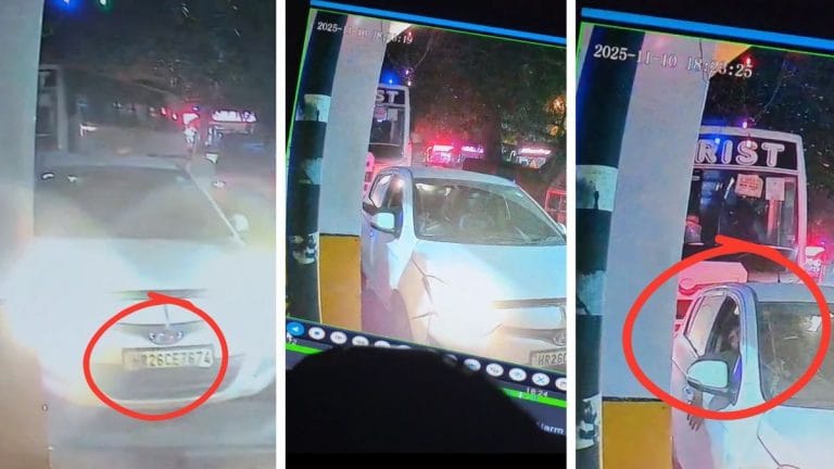 First visuals of car used in Delhi blast emerge—CCTV footage from Red Fort parking lot