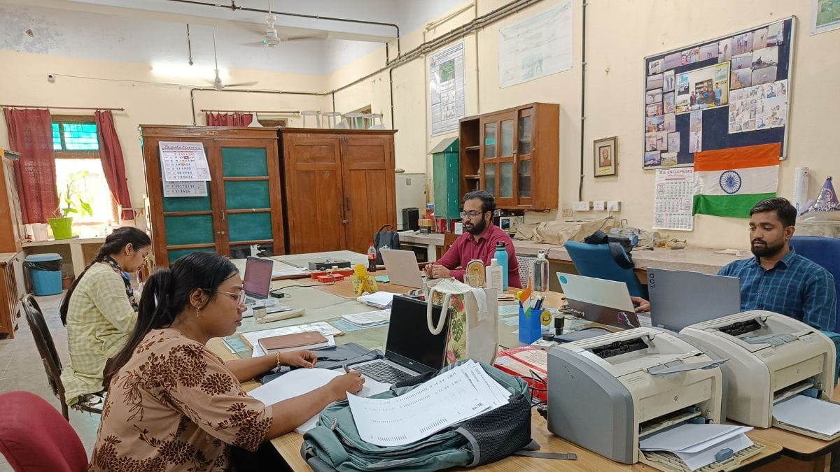 Pandey deployed his students to different stretches of the Ganga, from Haridwar to Howrah, to study the river's health | Photo: Krishan Murari, ThePrint