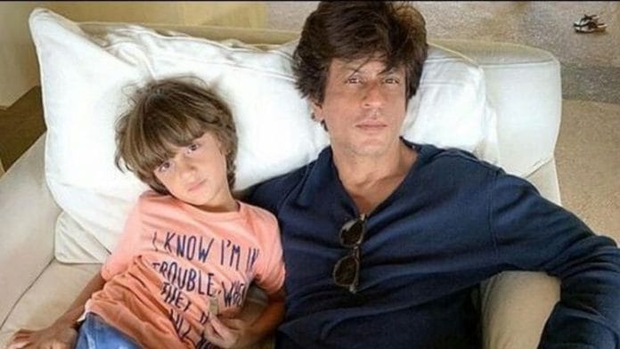 Shah Rukh Khan with his son Abram