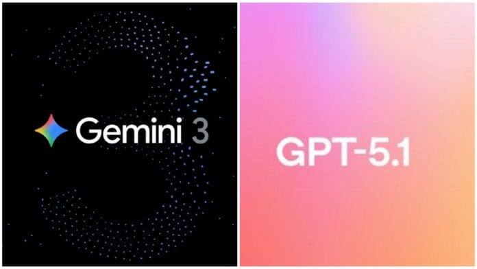 gemini 3 vs gpt 5.1