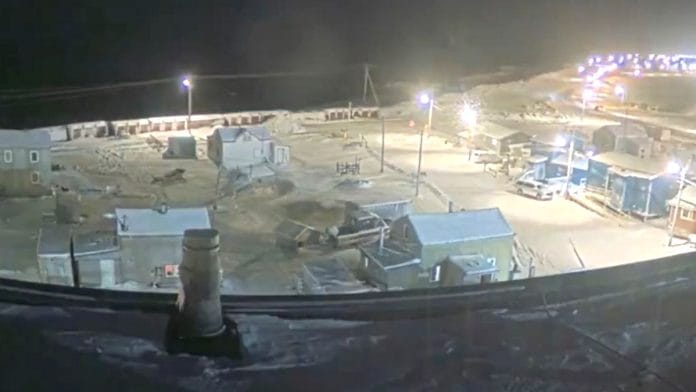 Polar night in Utqiagvik