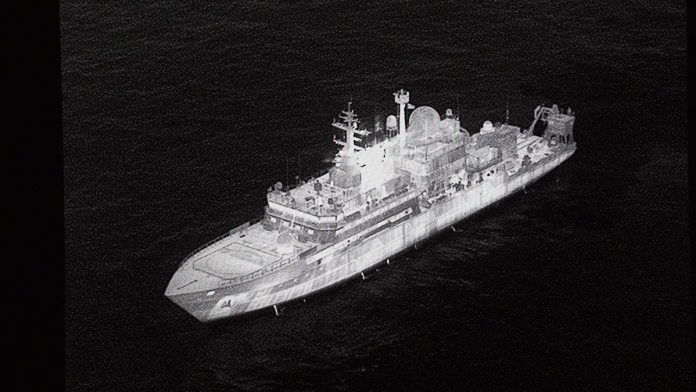 The Russian spy ship Yantar | Stefan Rousseau/Getty Images via Bloomberg