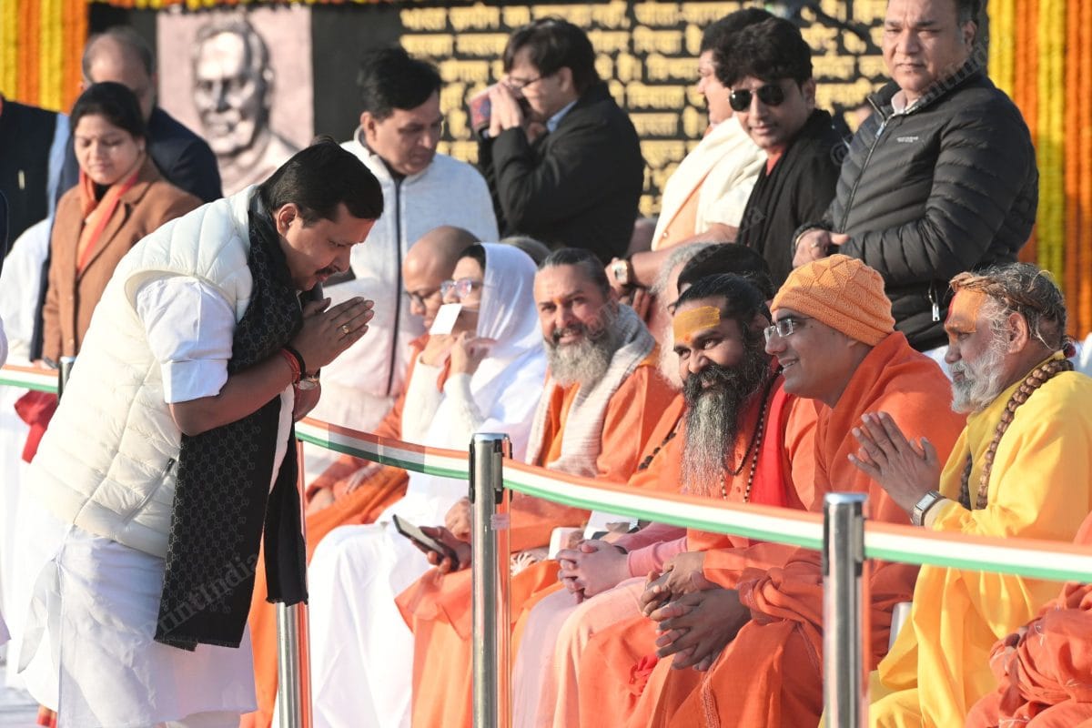 BJP national working president Nitin Nabin greets religious leaders | Suraj Singh Bisht | ThePrint