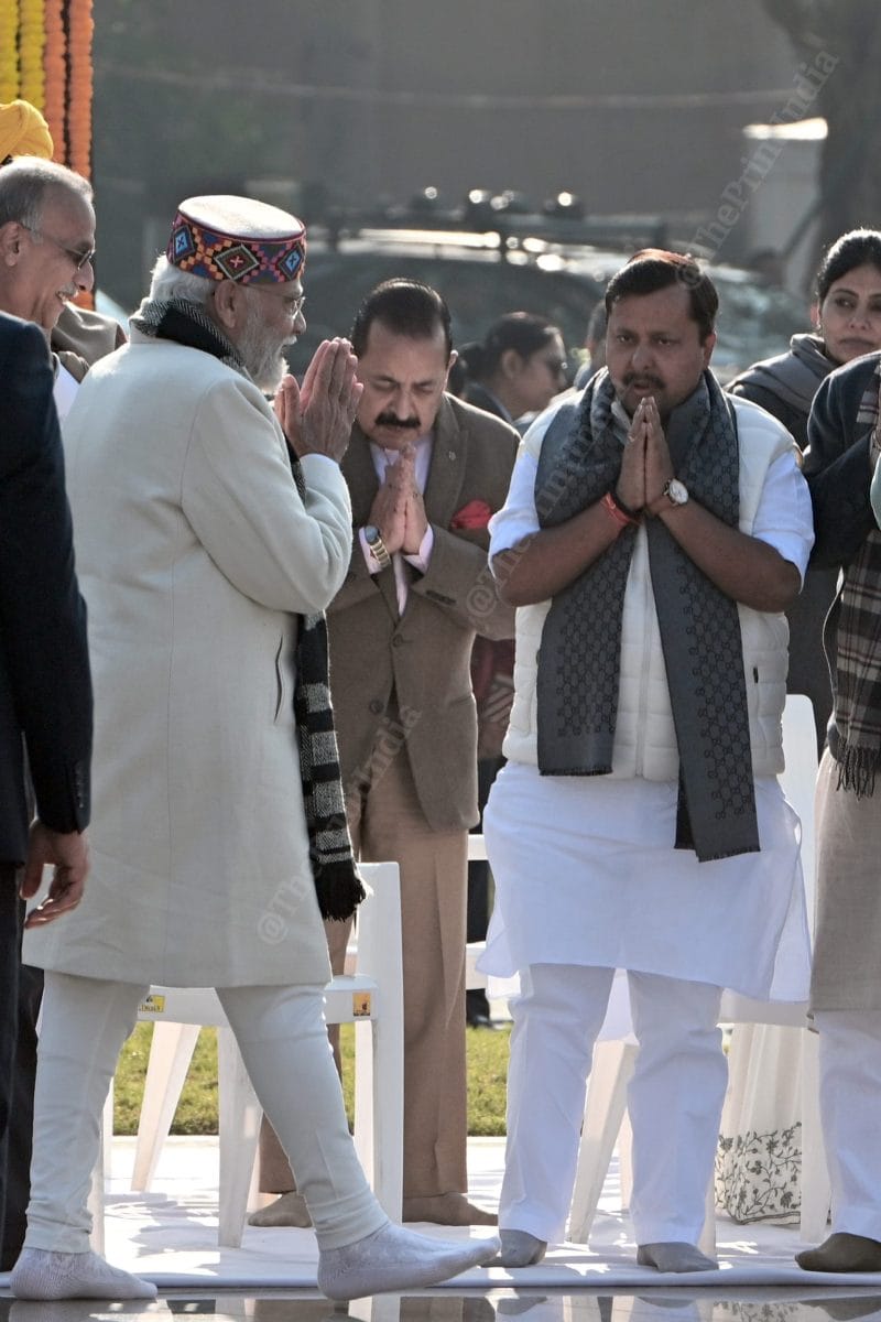 Modi leaves after paying tribute to former PM Vajpayee on his 101st birth anniversary | Suraj Singh Bisht | ThePrint