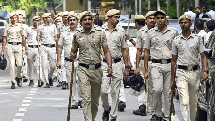 Representational image of Delhi police | ANI
