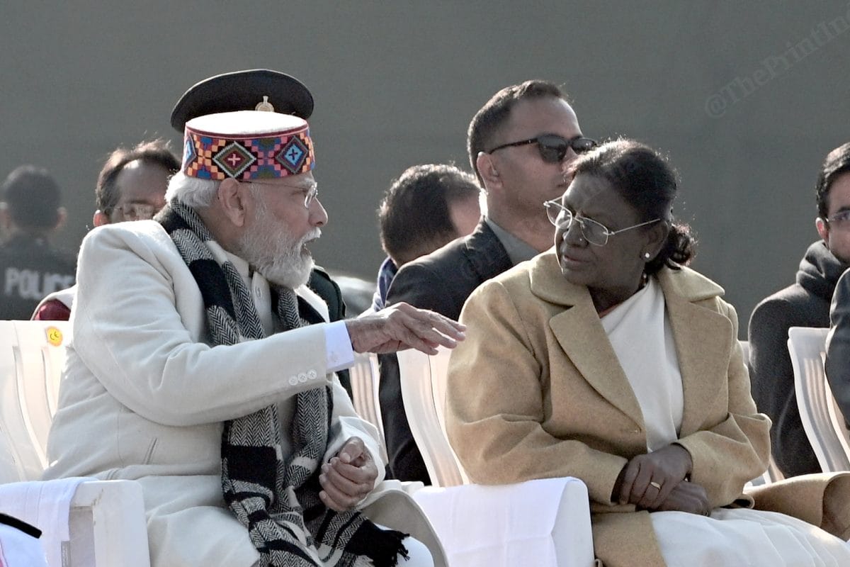 The Prime Minister and the President at the ‘Pushpanjali and Prarthana Sabha’ | Suraj Singh Bisht | ThePrint