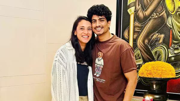Smriti Mandhana and Palaash Muchhal | X\@palash_muchhal