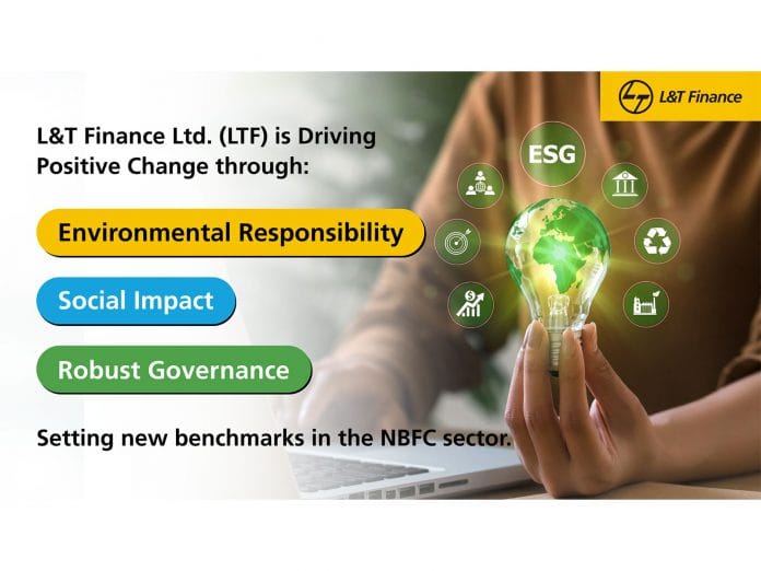 L&T Finance Ltd. Receives a CRISIL ESG Rating of 70 Categorised as 'Strong'