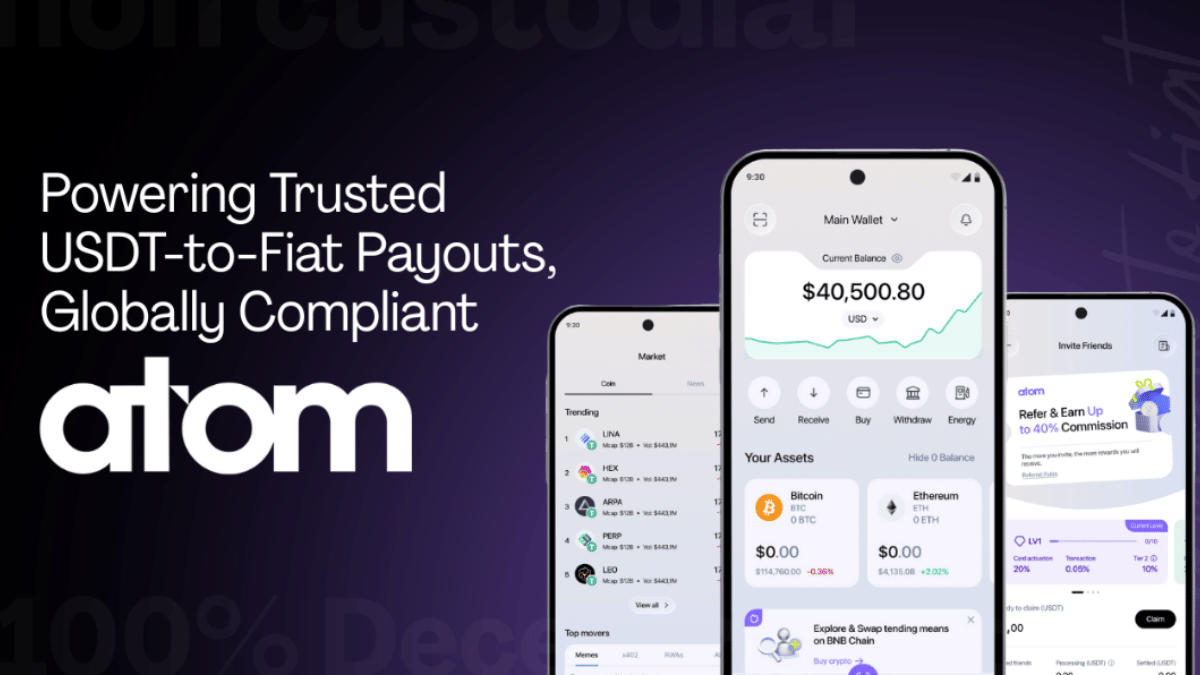 Built as a next-generation decentralized, non-custodial wallet, Atomwallets is designed to eliminate long-standing challenges associated with crypto usage