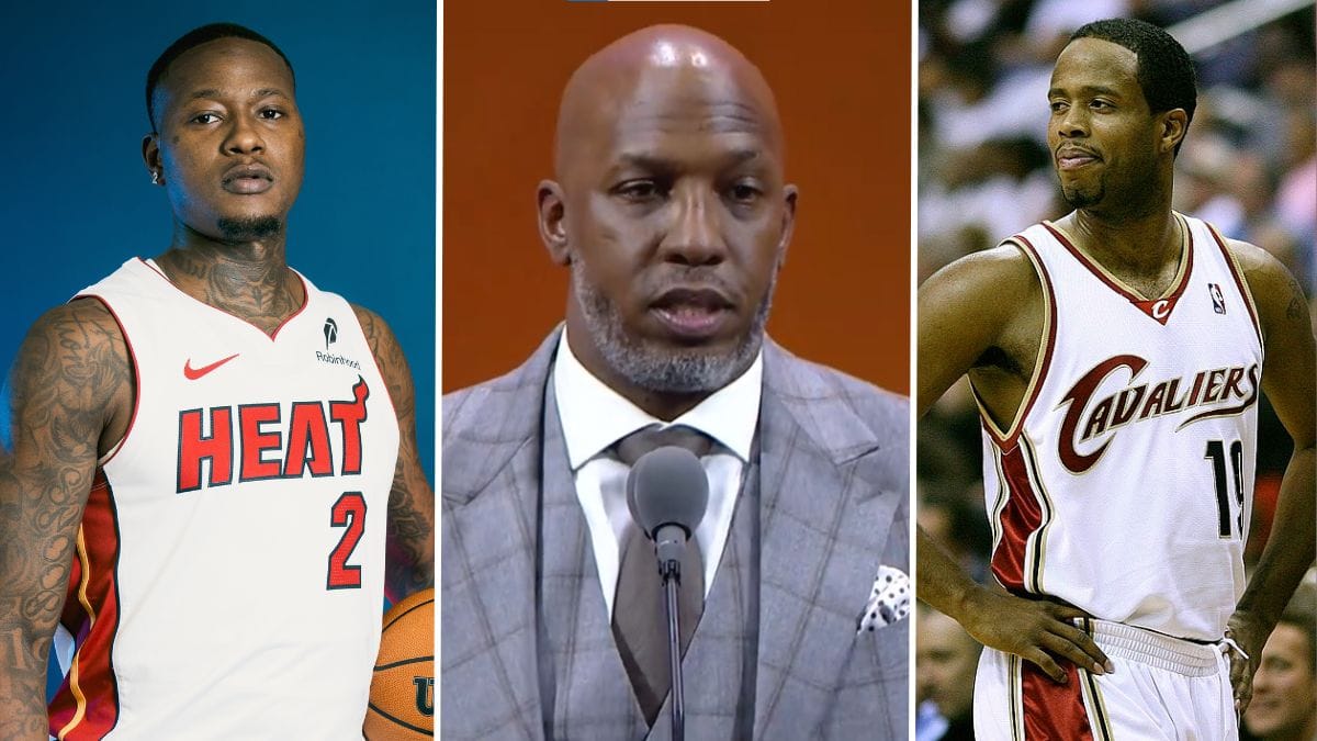 The NBA's Terry Rozier (left) and Chauncey Billups (centre) have been charged with money laundering and wire fraud conspiracy. Damon Jones (right) has been linked to two separate illegal gambling schemes | X/@NBA, Wikimedia Commons