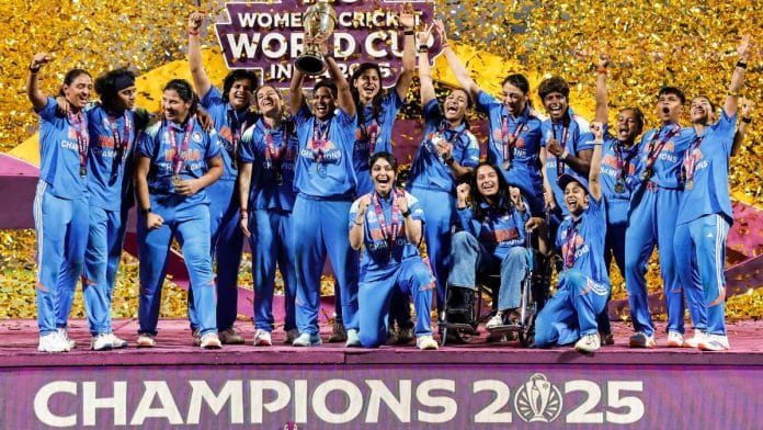 India’s women lifted the ICC World Cup for the first time in 2025 | ANI