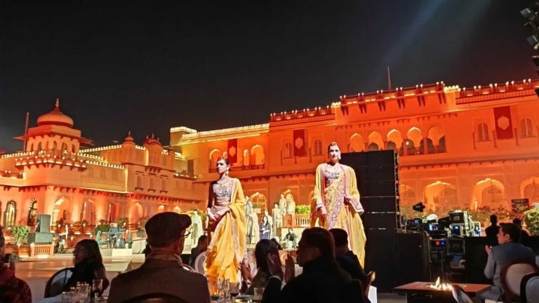 Taj Hotels’ Ninaad was a grand gathering at Rambagh Palace. Exclusivity was intentional