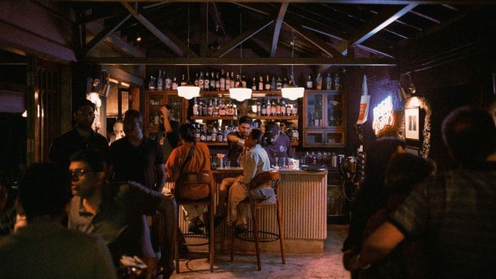 Inside the Grumps, a “neighbourhood bar” and restaurant tucked into the backyard of a Goan house in Sangolda | Photo by special arrangement