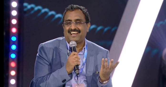 File photo of Ram Madhav, president of India Foundation | X/@rammadhav_