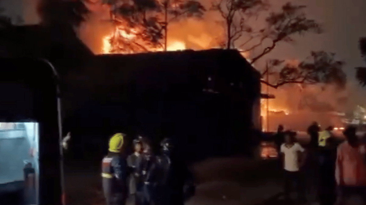 Fire at chemical factory in Navi Mumbai