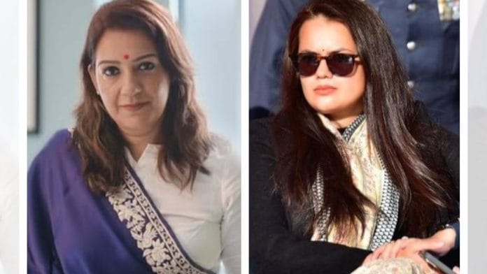 Shiv Sena (UBT)'s Rajya Sabha MP Priyanka Chaturvedi and IAS officer Tina Dabi | X/Instagram