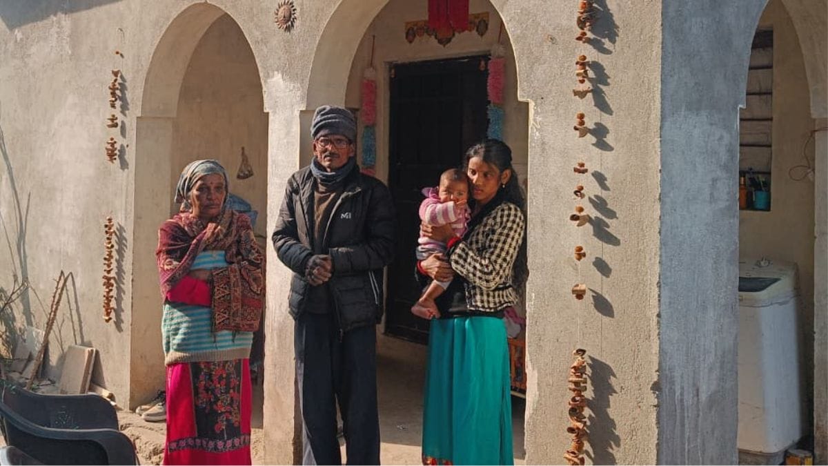 एंजल चकमा मामले के एक आरोपी सुमित का परिवार | फोटो: कृष्ण मुरारी/दिप्रिंट
