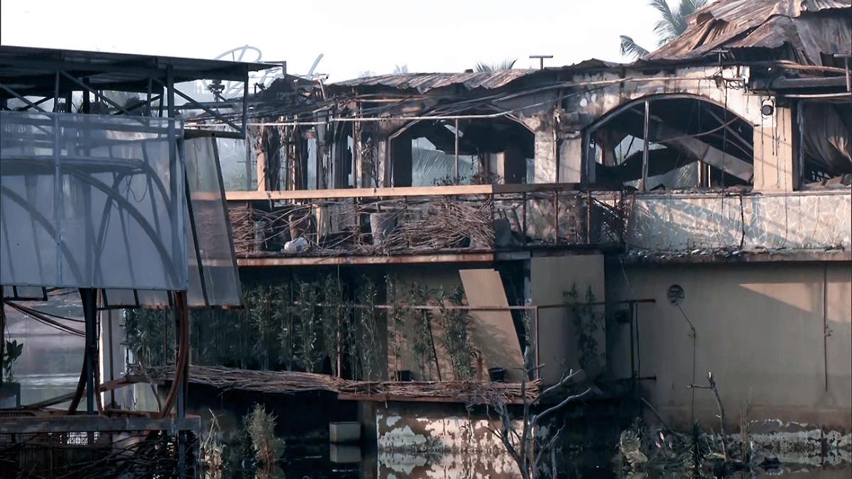 Charred remains of Birch by Romeo Lane restaurant after the 6 December fire that killed 25 people. | ANI