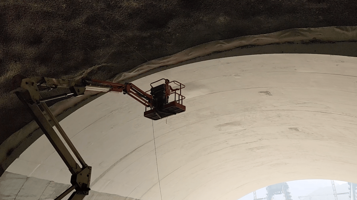 Work on the ambitious project is likely to be completed by April next year. | Purva Chitnis/ThePrint 