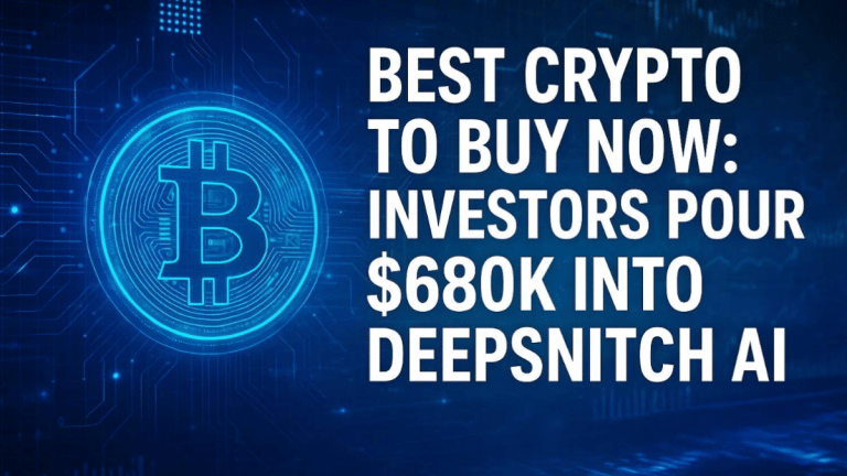 Best Crypto To Buy Now: Risk Gaps Stall Institutional Adoption as Investors Pour $680K Into DeepSnitch AI