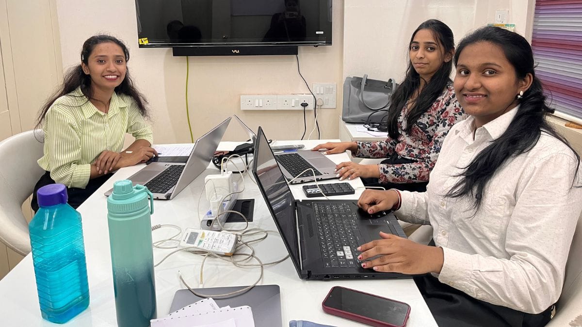 Staff at TailorSmart's Pune office | Photo: Nootan Sharma, ThePrint