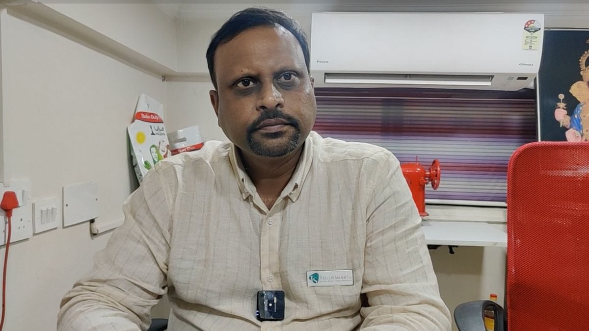 Praveen Zade at the Pune Office | Photo: Nootan Sharma, ThePrint