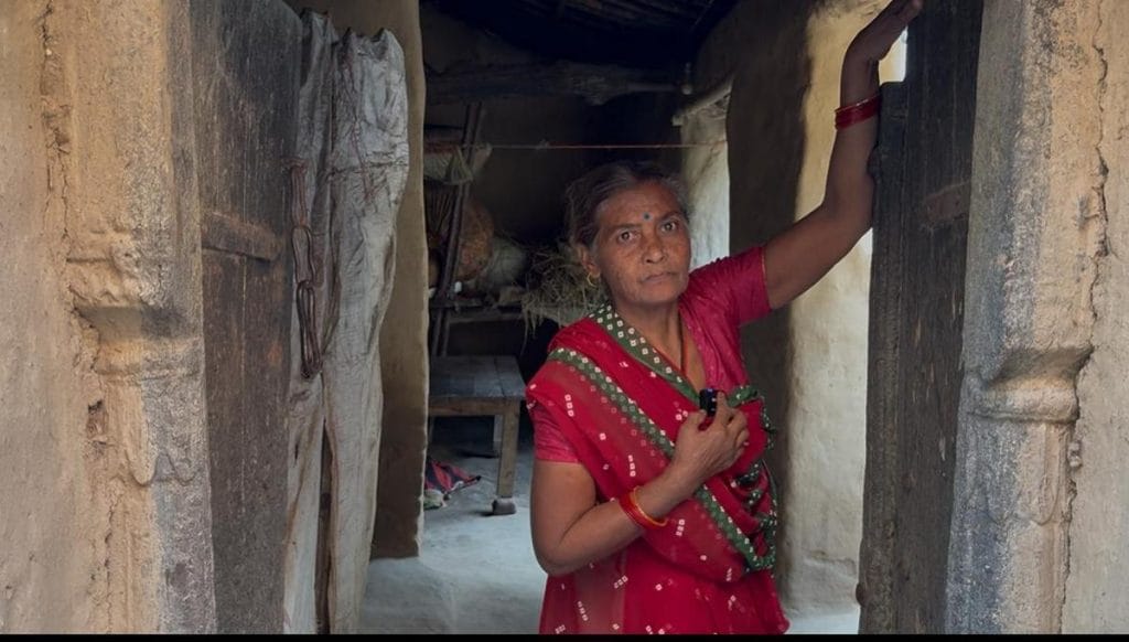 A resident of Paliganj village who took out a loan to help her son start a business. He has since left, leaving her with the repayments | Photo: Sakshi Mehra | ThePrint
