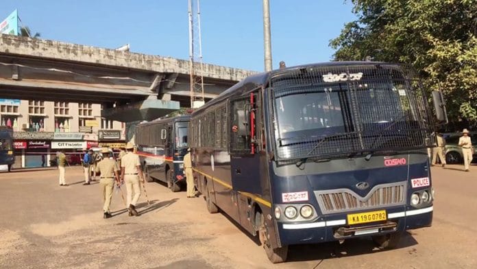 Representational image of police in Mangaluru | ANI