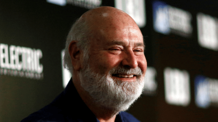 Director Rob Reiner poses at the premiere for 
