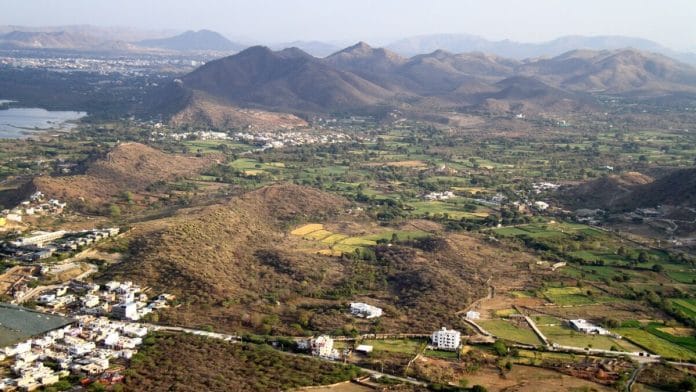 Aravallis in Udaipur