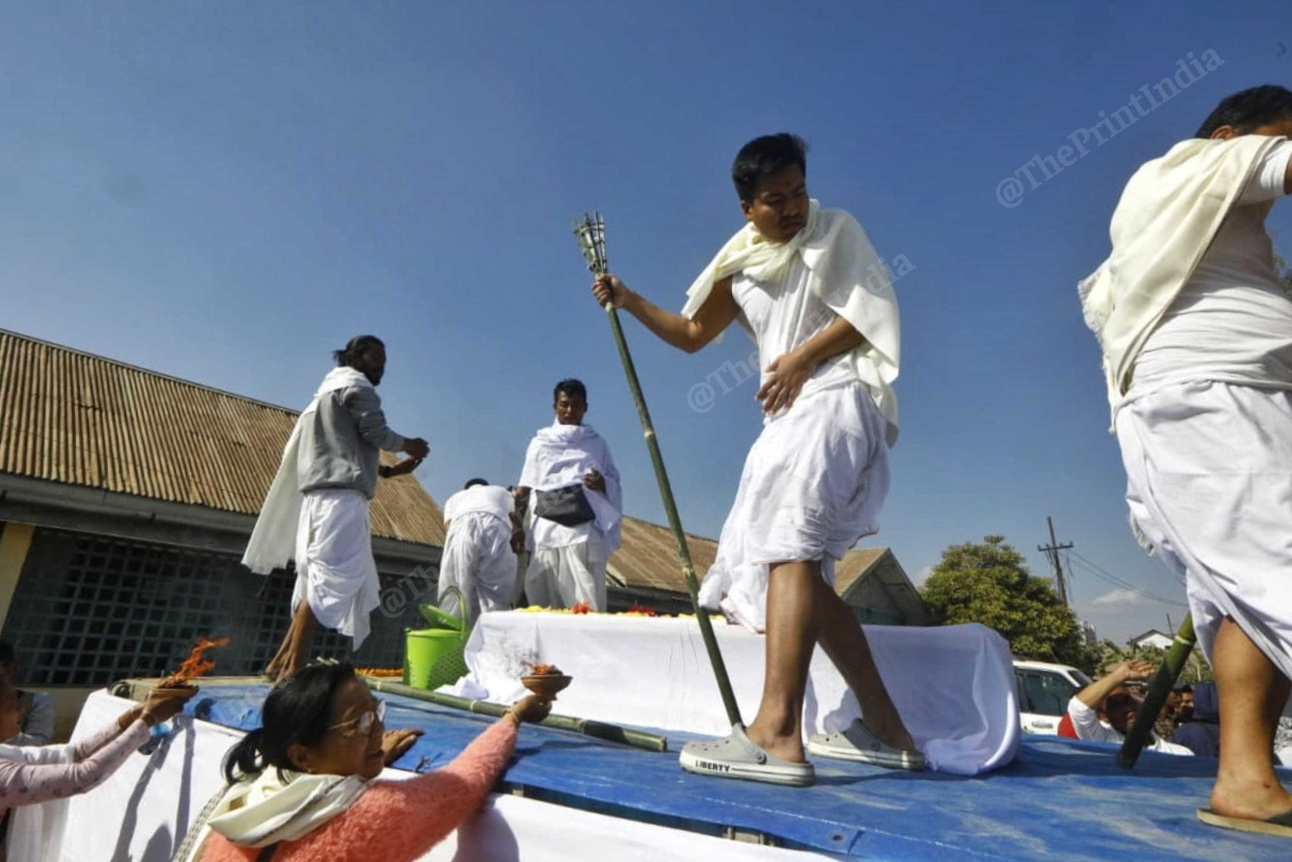 M. Rishikanta's family agreed to receive the body after meeting the Manipur governor. | Praveen Jain/ThePrint