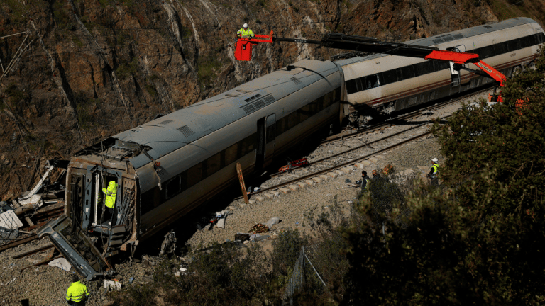 Broken rail may have caused Spanish high-speed train crash that killed 45