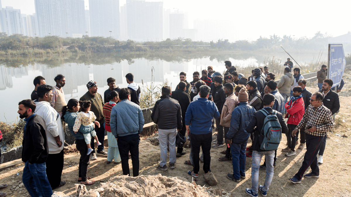 Techie drowns after car falls in water-filled pit at construction site in Greater Noida