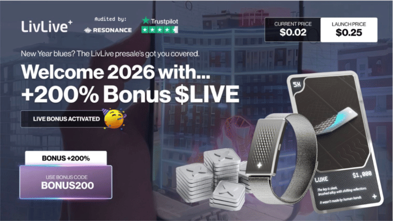 Best Crypto Presale: LivLive Rises Amid BlockDAG Uncertainty