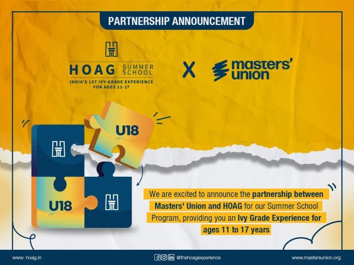Masters' Union partners with HOAG to launch experiential Summer School for students aged 11-17