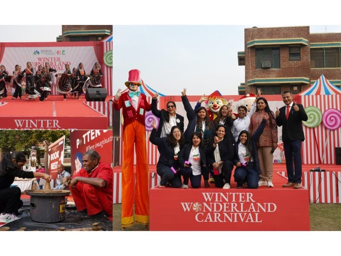 Sharda World School Curates a World-Class Winter Wonderland Carnival, Showcasing Its Holistic Learning Culture  