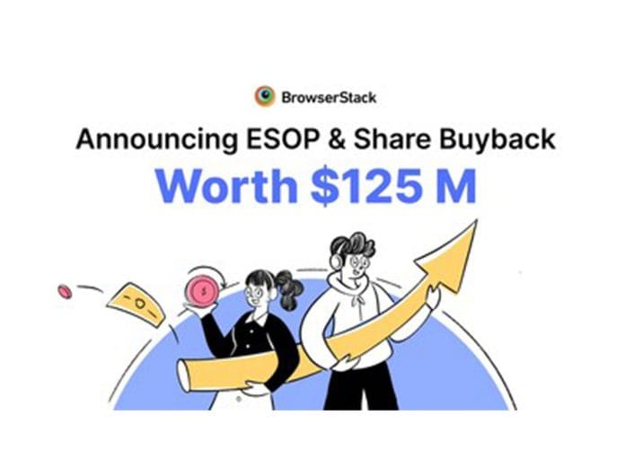 BrowserStack Announces $125 Million ESOP and Share Buyback Program, Creating Wealth for Over 500 Employees
