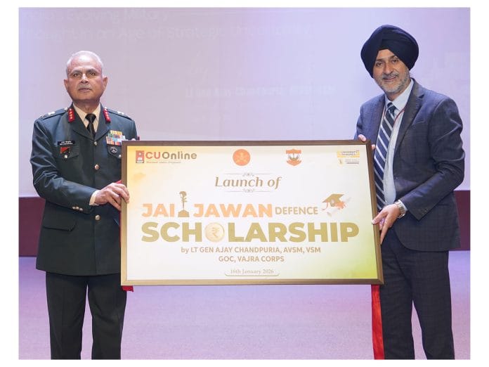 Chandigarh University Launches 'CU Online Jai Jawan Scholarship' for Family Members of Defense Personnel