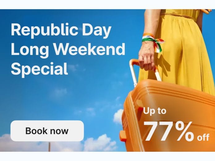 PRISM launches Republic Day sale with 77% savings on OYO hotel bookings