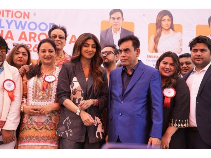 Doctor 365 & DRVA organized 5th Bollywood Maha Arogya shivir attend Shilpa Shetty Chairman Dr Dharmendra Kumar Etc