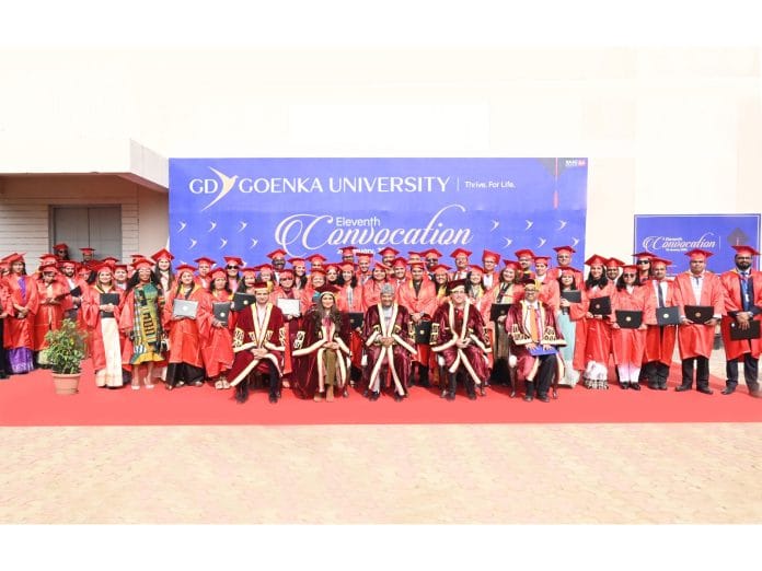 GD Goenka University Hosts Its 11th Convocation; Former President Shri Ram Nath Kovind Graces the Ceremony as Chief Guest