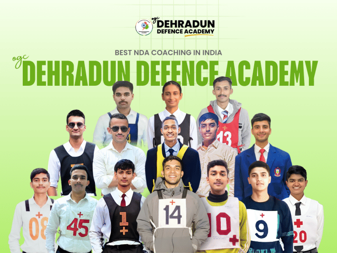 OGC - Dehradun Defence Academy sets a benchmark with consistent selections in Defence Exams