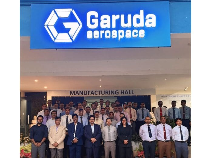 MS Dhoni backed Garuda Aerospace Hosts Defence Services Staff College Delegation for Industrial & Demonstration Tour