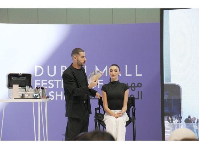 Mohammed Hindash Kicks Off the Dubai Mall Fashion Festival with a Special Educational Session, Drawing a Large Crowd
