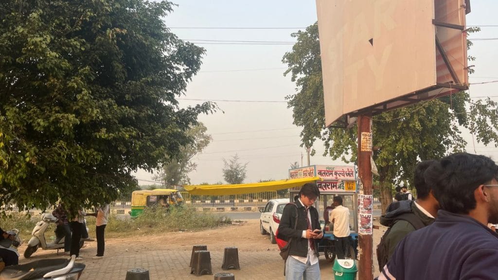 As soon as classes end, students start chatting outside –– conversing about the day gone by. Antara Baruah | ThePrint