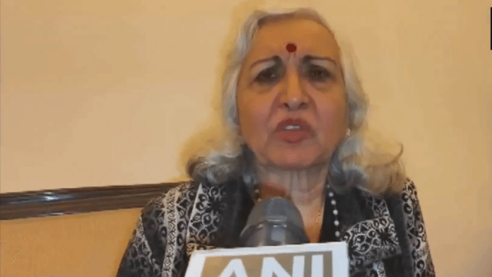 Dr Indira Taneja had returned to India from the US in 2016 with her husband. | ANI screengrab