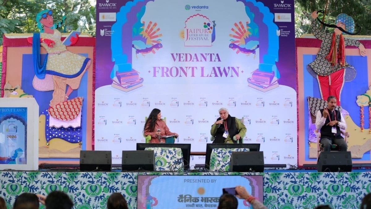 Javed Akhtar Discusses Secularism, Bollywood at JLF 2026