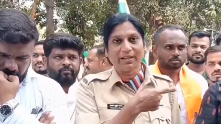 ‘Promote or demote me I don’t care’—Madhavi Jadhav, forest officer demanding apology from Girish Mahajan