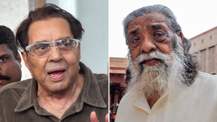 Veteran actor Dharmendra was awarded Padma Vibhushan, while former Jharkhand chief minister Shibu Soren honoured with Padma Bhushan | ANI/X